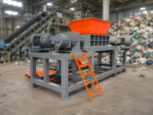 Large Capacity EPS Foam Shredder Plastic Recycling Machine Multi purpose Industrial E Waste Metal Crusher