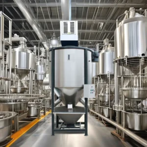 Large Capacity Mixer High Speed Plastic Hopper Mixer Vertical PVC Hot and Cool Mixing Machine Plastic Cement Mixer Drum