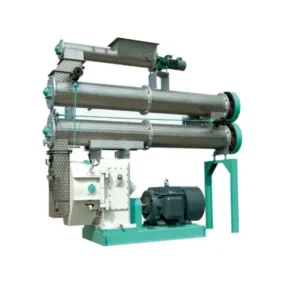 Large Capacity Twin Cylinder Steam Conditioner Feed Pellet Mill Low Breakage Corn Soybean Livestock Feed Pelletizing Machinery