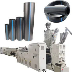 Large Diameter HDPE Pipe Extrusion Line 6 Inch PE Irrigation Pipe Making Machine