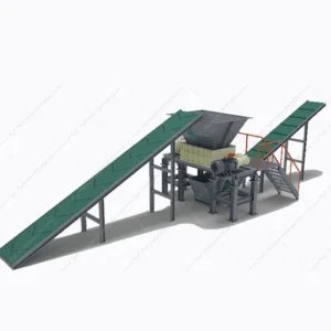 Large Full Car Body Shell Shredder Machine HDPE Pipe Small Textile Waste PE Film Shredder Organic Shredder