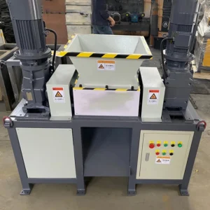 Large HDPE PE PP Plastic Pipe Two Shaft Shredder and Crusher Machine