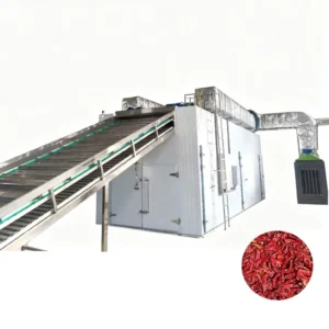 Large Output Chilli Dryer Machine Precise Temperature Control for Pepper Drying