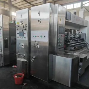 Leading Edge Feeding Three Color Printing Die Cutting Machine