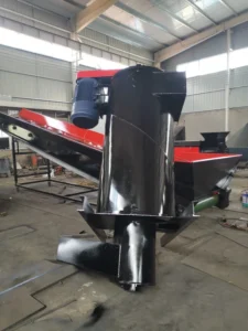 Leda Machinery Plastic Drying Machine Vertical Dewatering Dehydrator Machine Feeder for Waste Plastic Recycle Washing Line