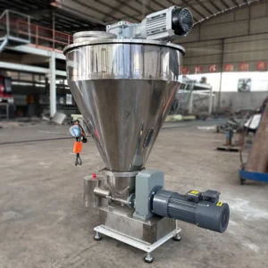 Lime Feeding Twin Screw Weight Loss Scale with Continuous Gravimetric Dosing Stainless Steel