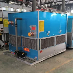 Long Service Life Cooling Tower Equipment Metal Construction Soundproof Plastic Injection Molding Fan Motor Pump Core Included