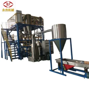 Loss-in-weight Feeder Water Ring Pelletizer Twin Screw Extruder Granulator Machine for LDPE HDPE LLDPE CE Certified