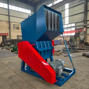 Low Noise Durable Plastic Grinder for PET Plastic Bottle Crushing
