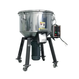 Low Noise High Speed Vertical Mixer for Plastic and Chemical Materials