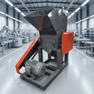 Low Noise Plastic Crusher Machine Industrial Waste Plastic Grinding Machine with Dust Removal