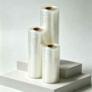 Low Noise Premium Cast Stretch Film (Food Grade Soft PVC) For Industrial Use And Worker Comfort