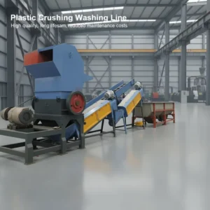 Low Noise Waste Plastic Recycling Machine for Plastic Film Washing and Recycling Line Equipment