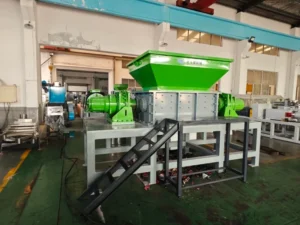 Low Speed High Torque Double Shaft Shredder for Various Waste Materials
