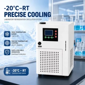 Low-temperature Automatic Liquid Circulation Equipment Benchtop Cooling Chiller Circulator Pump High Productivity 3L Capacity