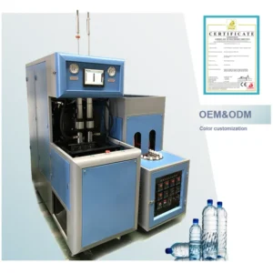 MS2-3L-AD Semi Automatic PET Plastic Water Bottle Blowing Molding Machine Bottle Remove Auto