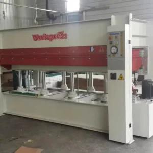 MY21 1300*2500 120 Ton Three layer Hydraulic Automatic PLC Pressure Vessel Veneer Laminating Hot Press Molding 36kw
