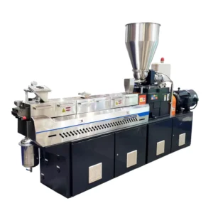 Made To Order Co rotating Parallel Twin Screw Plastic Pellet Extruder Pelletizing Pelletizer Machine