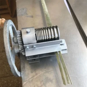 Manual Plastic Belt Strip Cutter PET PP Strapping Separator Slitting Machine