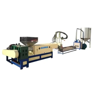 Manufacturer Direct Selling Waste Granulation Line Plastic Recycling Machine HDPE Flakes Plastic Recycling Granulating Machine