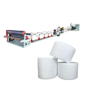 Manufacturer Provides Plastic EPE PE Foam Foaming Sheet Pearl Cotton Extruder Extrusion Machine