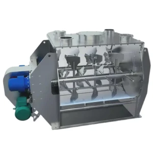 Manufacturers High Quality Twin Shaft Electric Paddle Mixer for Food & Beverage Factory