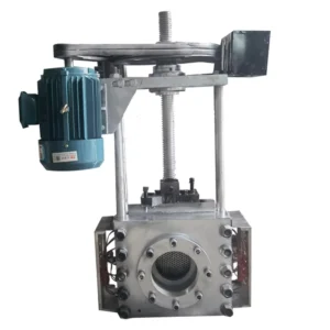Metal Electric Hydraulic Screen Changer Patented Design High Safety Long Service Life For Blown Film Machines