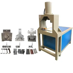 Metal Hole Puncher Manual Punching and Shearing Machine With High Efficiency