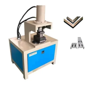 Metal Sheet Plate Angle Corner Cutting Machine Iron Stainless Steel Metal Pipe Hole Punch Punching Machine Hydraulic Automatic