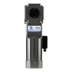 Micro AC Gear Motor With Fan Waterproof 50NM Circular Shaft Reversible Motor Brake For Induction Pressure Washer