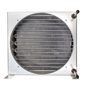 Microchannel Aluminum Fin Condenser High Thermal Efficiency Evaporator Condenser Coil DC12/24V 200C for Chillers
