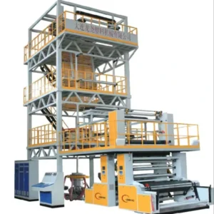 Mini Air Sealing Bag Film Blowing Machine Equipped Two or Three Sets Extruder the Haul off Oscillating System the EPC System