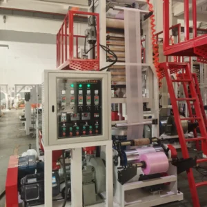 Mini Automatic HDPE Film Blowing Machine New Used Condition LDPE HDPE Manufacturing Core Component Motor Blown Film Line