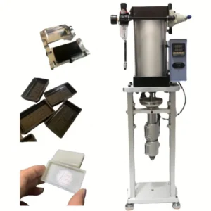 Mini Desktop 50g Plastic Injection Molding Machine Vertical PE Injector for Small Size Laboratory Processes
