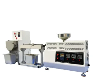 Mini Desktop Lab Single Screw Extruder for Processing CPVC PU LDPE ASA HDPE EPS Plastic for Pelletizing Application