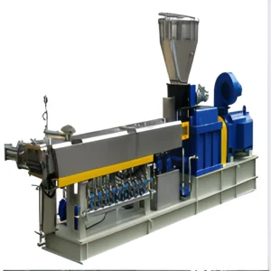 Mini Feed Co-rotation Parallel Twin Screw HDPE PE LDPE Carbon Black Masterbatch Pelletizer Extruder Machine CE ISO Certified