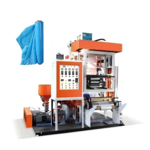 Mini Film Blowing Machine Small Size Plastic PE HDPE LDPE Blown Film Extruder Machine Plastic Film Blowing Machine