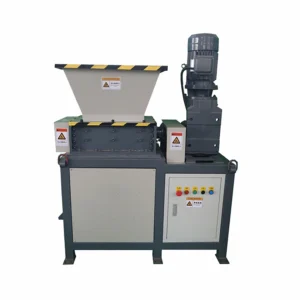Mini Metal Shredding Double Shaft Shredder Machine Twin Shaft Whole Waste Truck Car Rubber Tire Shredder