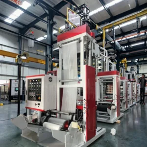Mini PE Film Blowing Machine LDPE & HDPE Plastic Extruders LLDPE Motor Core Components