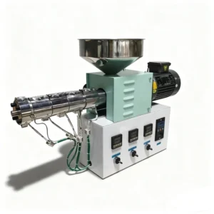 Mini Plastic Masterbatch Extruder Machine lab Scale Twin Screw Pelletizing Extruder