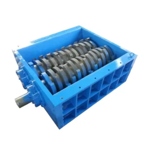 Mini Portable Pet Plastic Waste Bottle Barrel Bag Rubber Tire Lump Shredder Crusher Grinder Machine Line with Roller Knife Blade