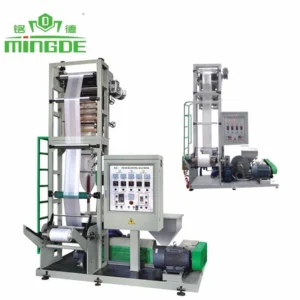 Mini Type Film Blowing Machine HDPE LDPE LLDPE Plastic Extruder High Quality