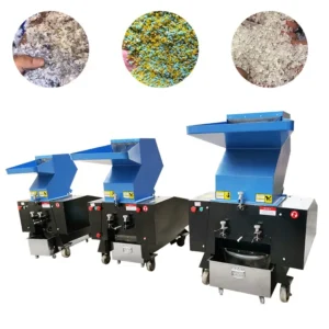 Mobile Plastic Bottle and Glass Crusher Shredder Machine with Electric Diesel Engine Gear and Motor Portable Waste Plastic Recycling