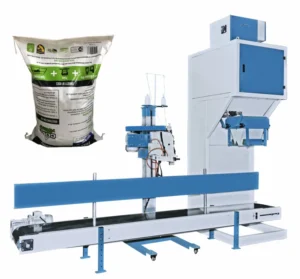 Mobile Wood Pellet Bagging Machine 25kg 50kg 100kg for Kraft Paper Bag