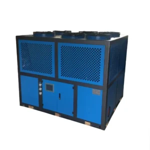 Modular Air Cooled Screw Chiller AC Motor R134a Refrigerant 40TR-300TR for Food Factory Plastic Processing HVAC System Low