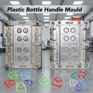 Multi Cavity Customized High Precision High Speed High Yield S136 718H Steel Injection Mold For Plastic Bucket Bottle Handles