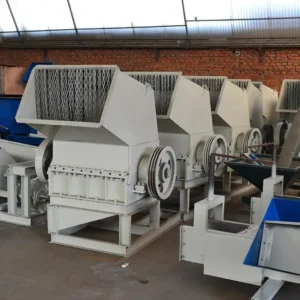 Multi Function Custom Processing Foam Hot Melt and Cold Pressing Block Crusher Plastic Recycling Machine