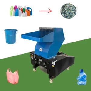 Multi Function Plastic Bottle Can Film Pipe Crusher High Efficiency Silent Waste Plastic Shredder Grinder Recycling Machine