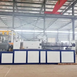 Multi Function SJSZ65 132 Conical Twin screw Extruder for PVC Powder Processed Pipe Profiles Sheet Granulation Production Line