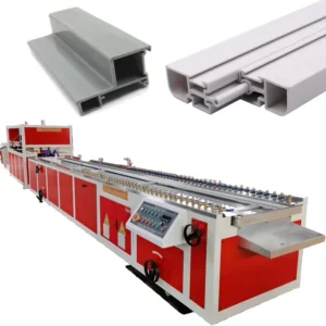 Multi Shape Plastic Profile Extrusion Production Line for ABS PVC PP PE Frame and Structural Profiles
